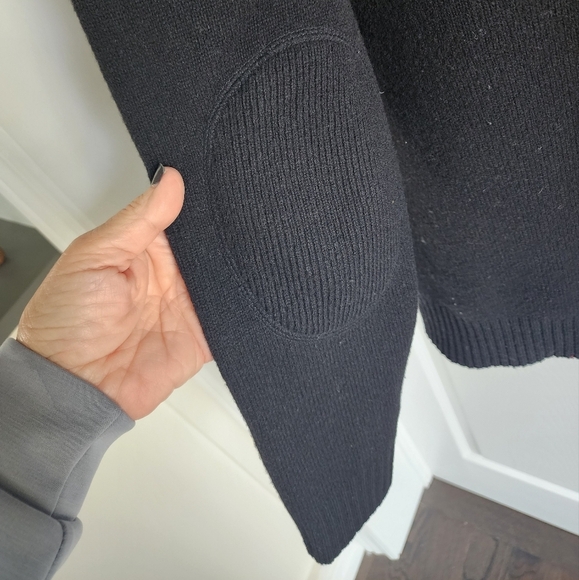 J. Crew Mens 1/4 zip Argyle/ Diamond Pattern 100% Lambswool Pullover Medium - Picture 7 of 9